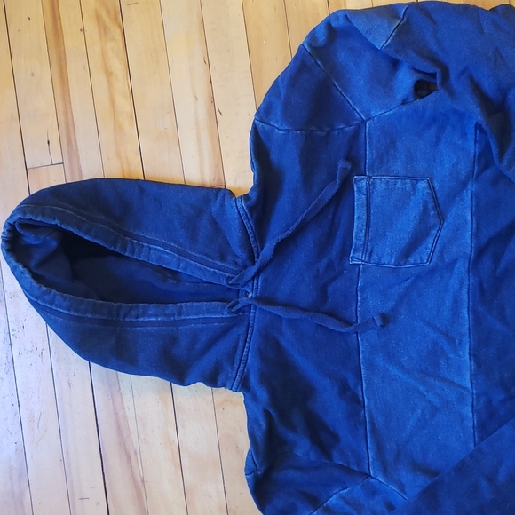 Men's Gap Hoodie color denim blue hoodie small - Picture 2 of 6